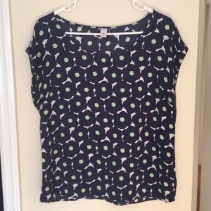 Modern floral blouse